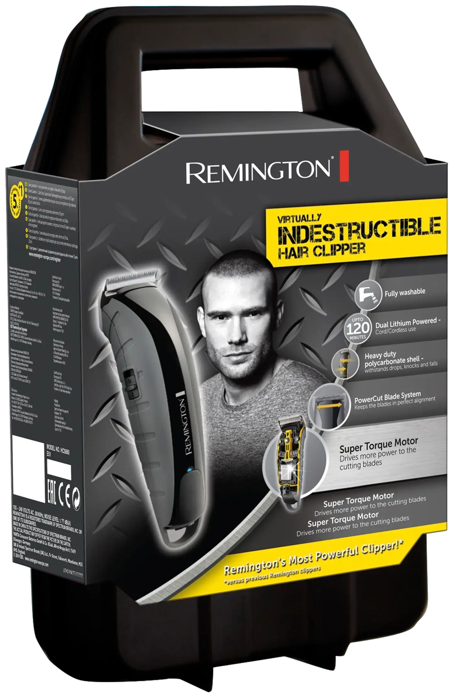 Remington hiustenleikkuri Virtually Indestructable HC5880 - 4
