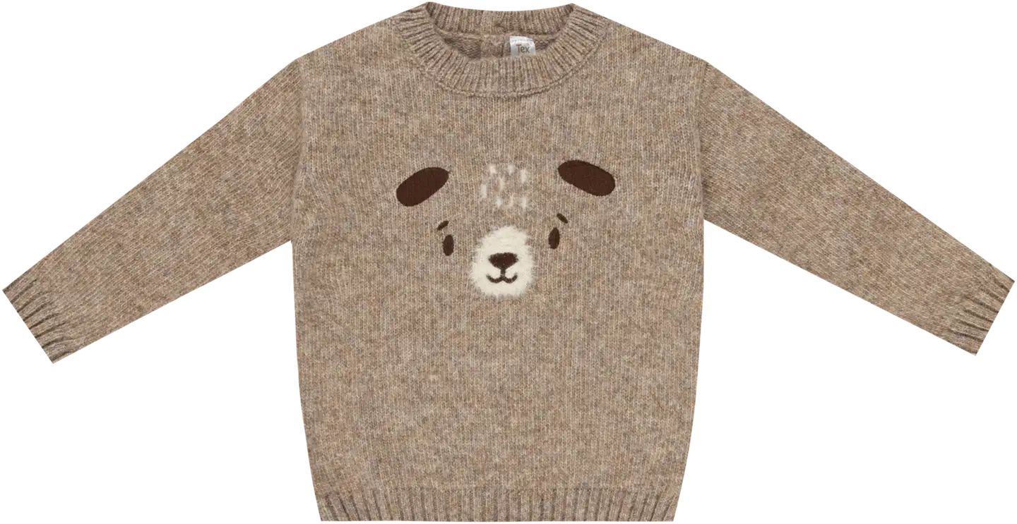 TEX vauvojen neulepusero I286627 - BROWN - 1