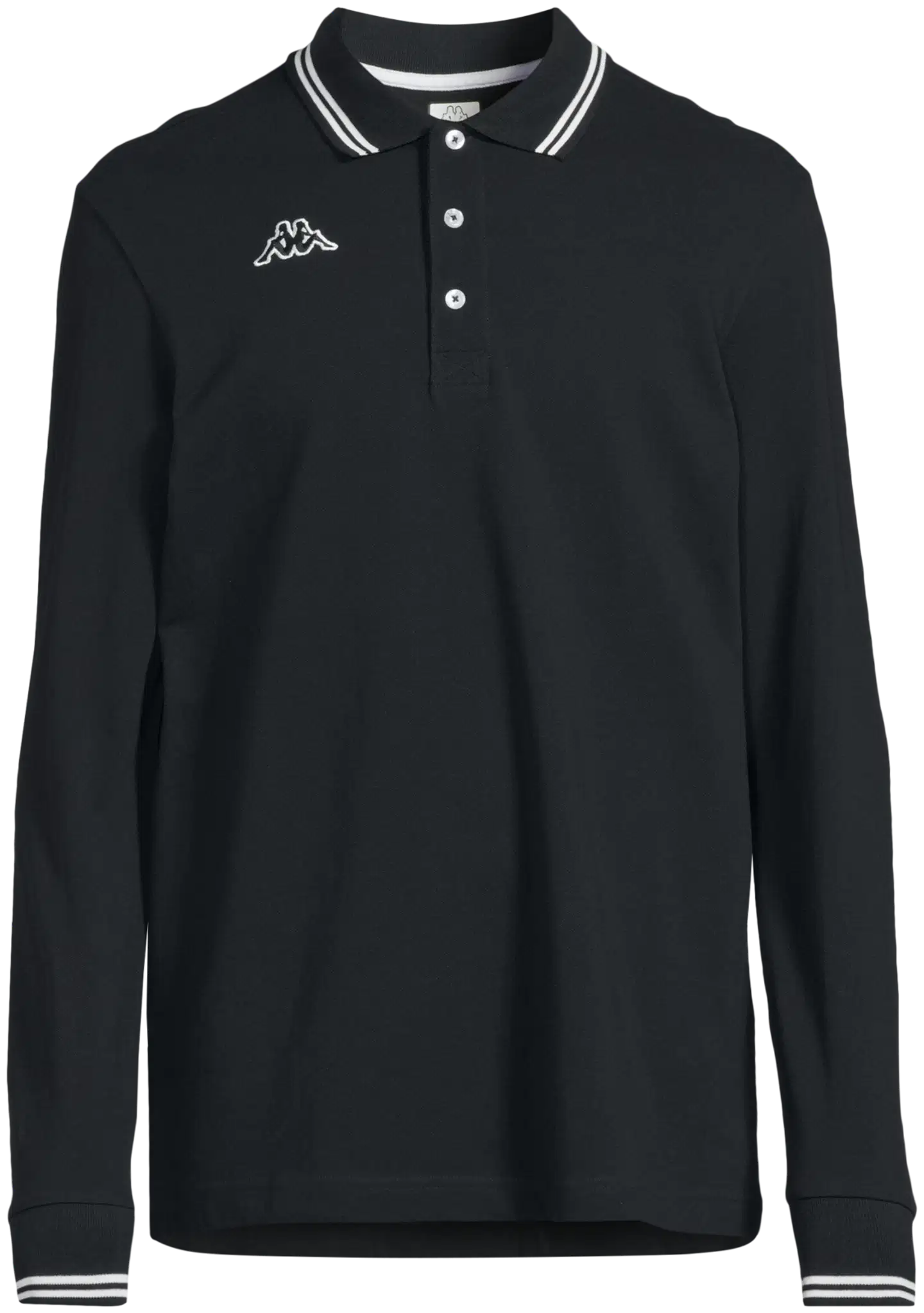 Kappa miesten pitkähihainen pikeepaita Logo Maltax 303RU90 - 005 black - 2