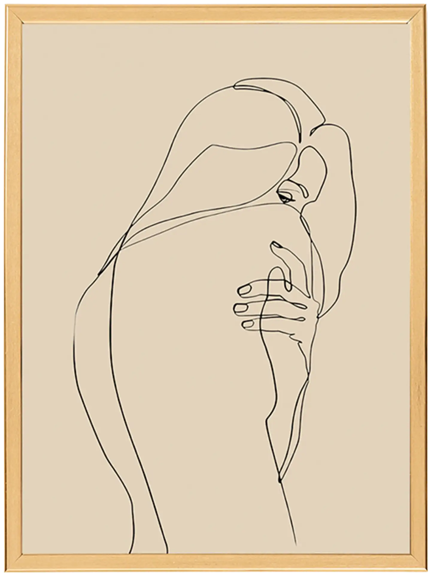 AmandaB Taulu DECO line I, kulta