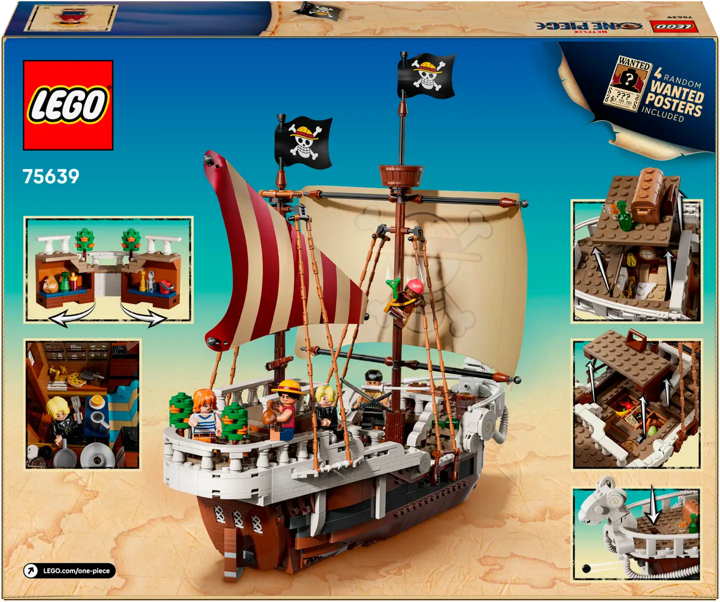 LEGO® ONE PIECE 75639 Merirosvolaiva Going Merry - 4