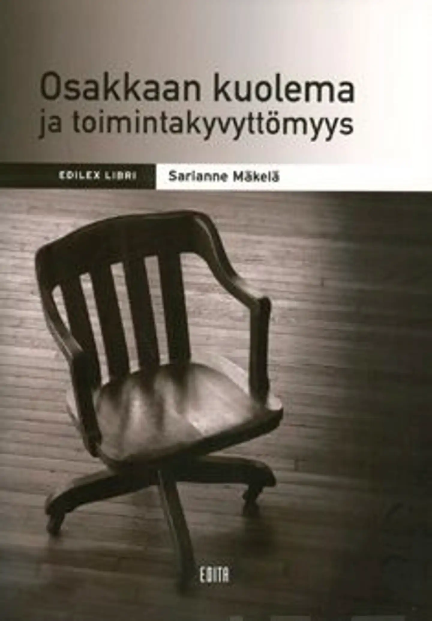 Mäkelä, Osakkaan kuolema ja toimintakyvyttömyys