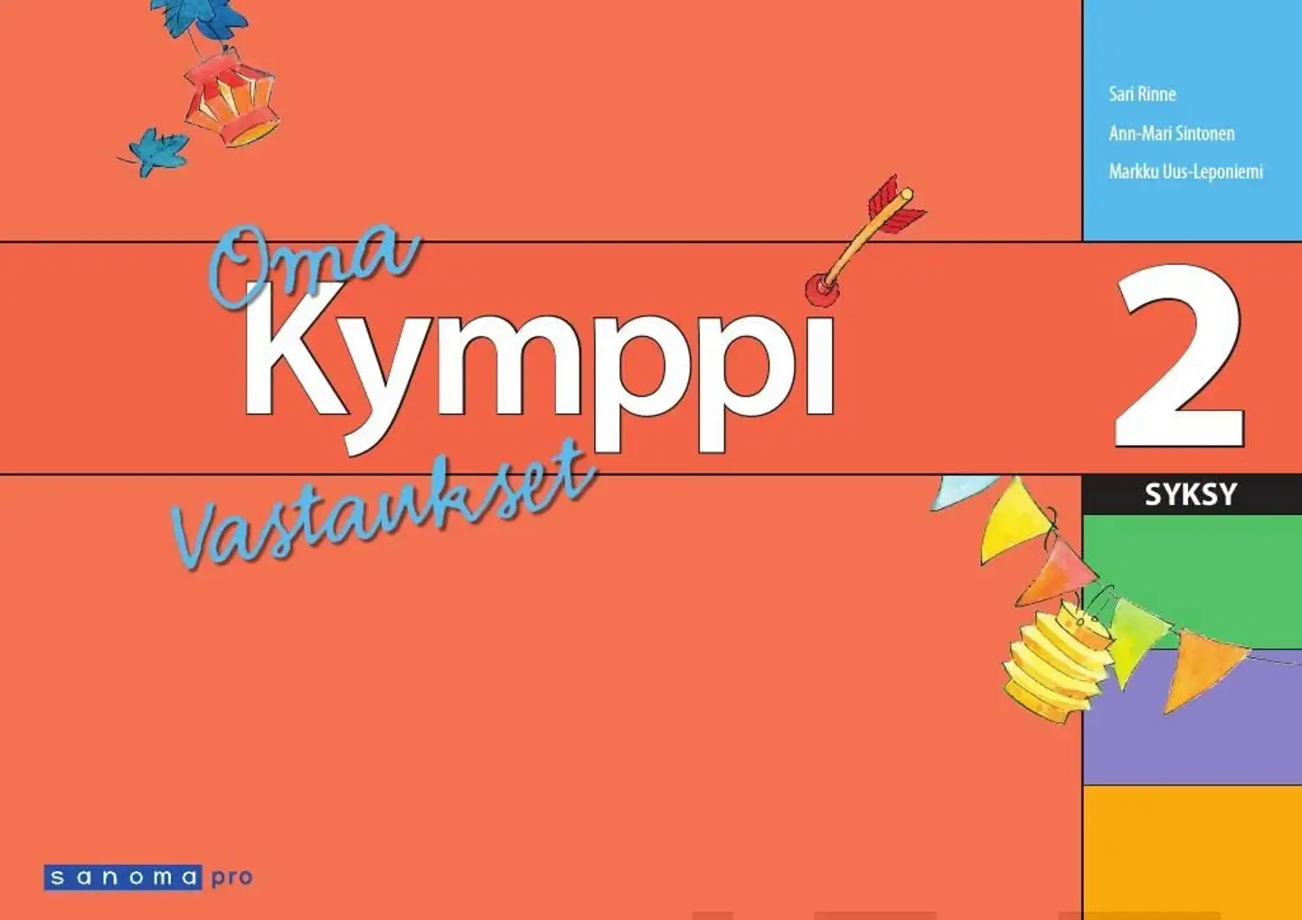 Uus-Leponiemi, Kymppi 2 Syksy Oma kirja Vastaukset (OPS16)