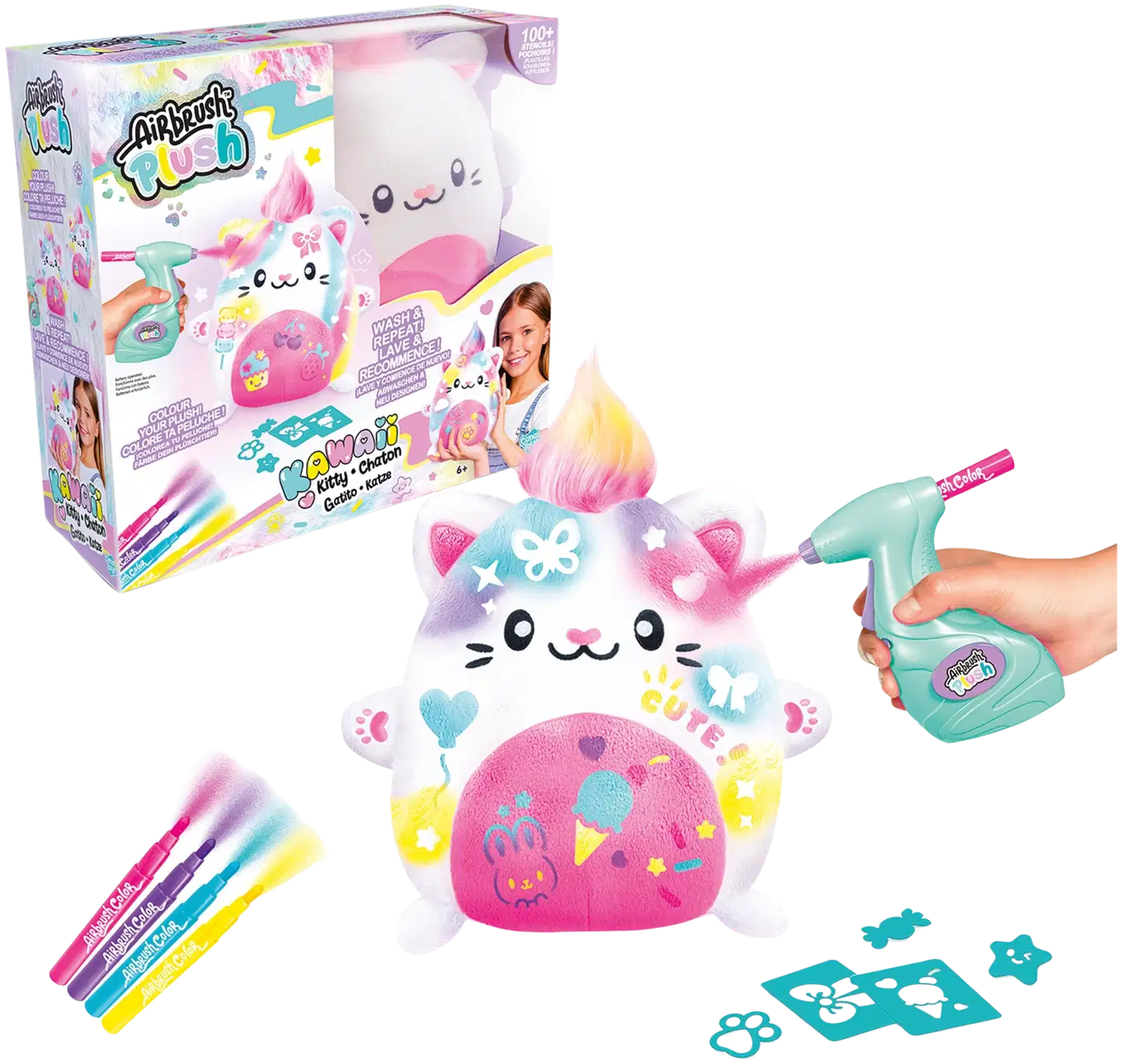 Airbrush Kawaii Kissanpentupehmo - 1