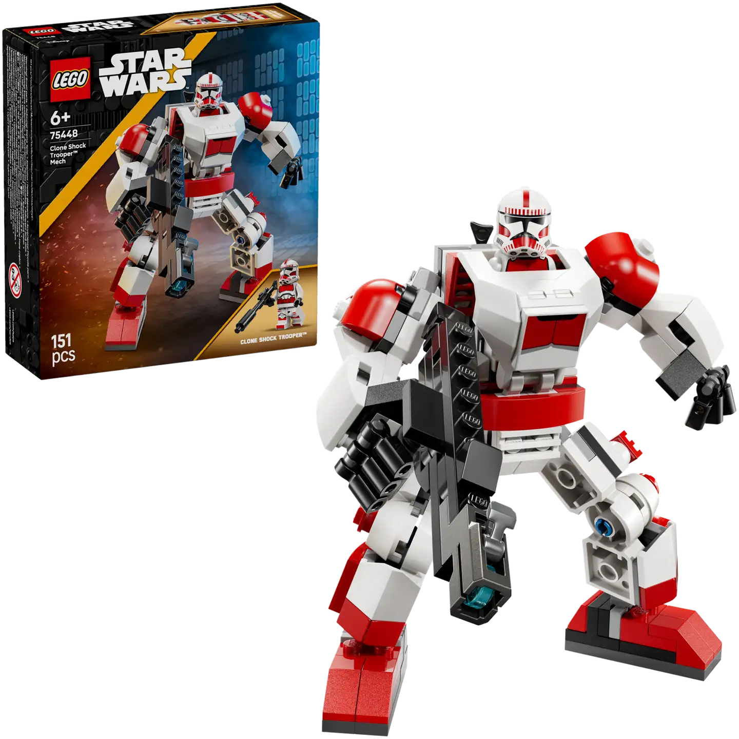 LEGO® Star Wars TM 75448 Rynnäkkökloonisotilasrobotti - 1