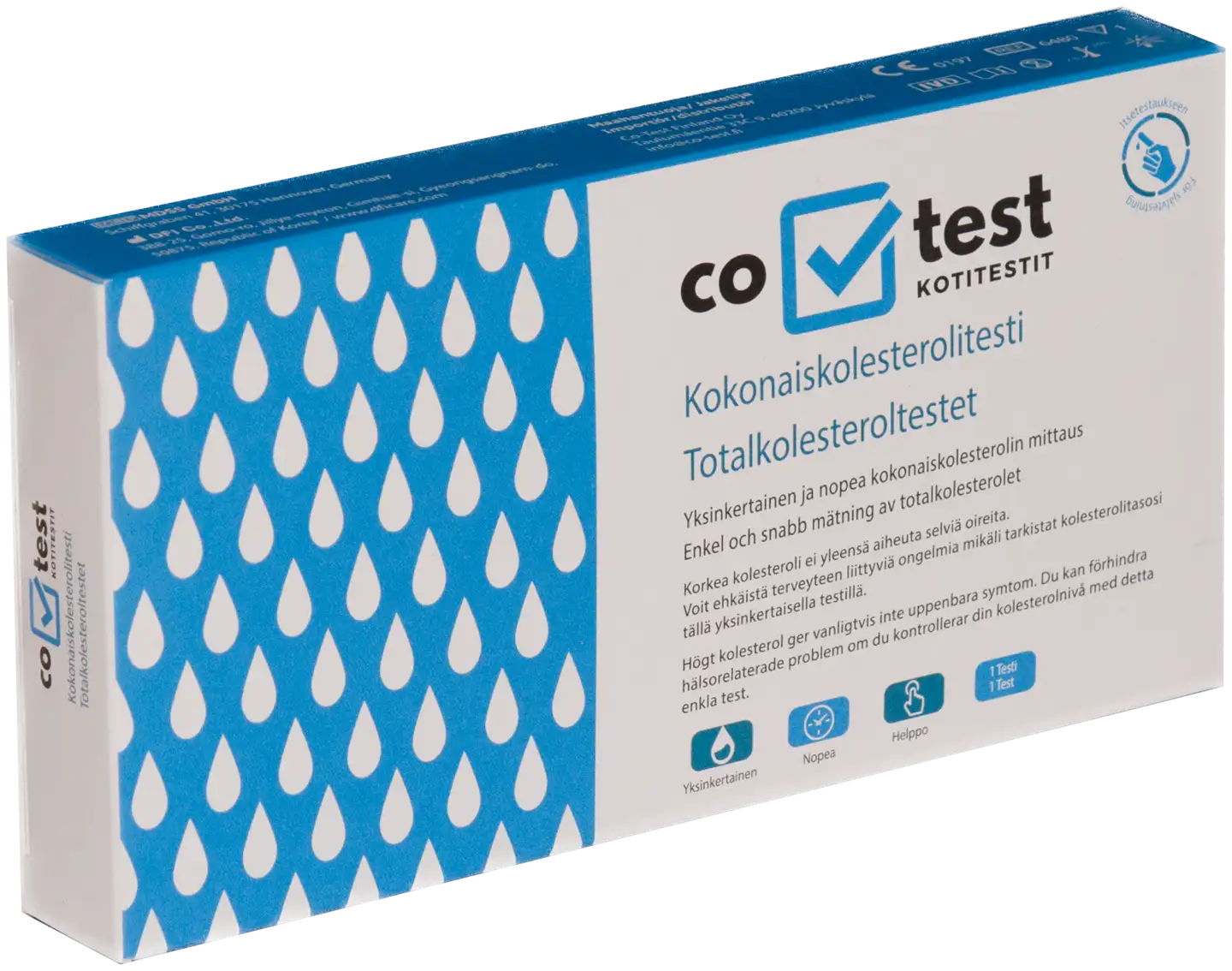 Co-Test Kokonaiskolesterolitesti - 3