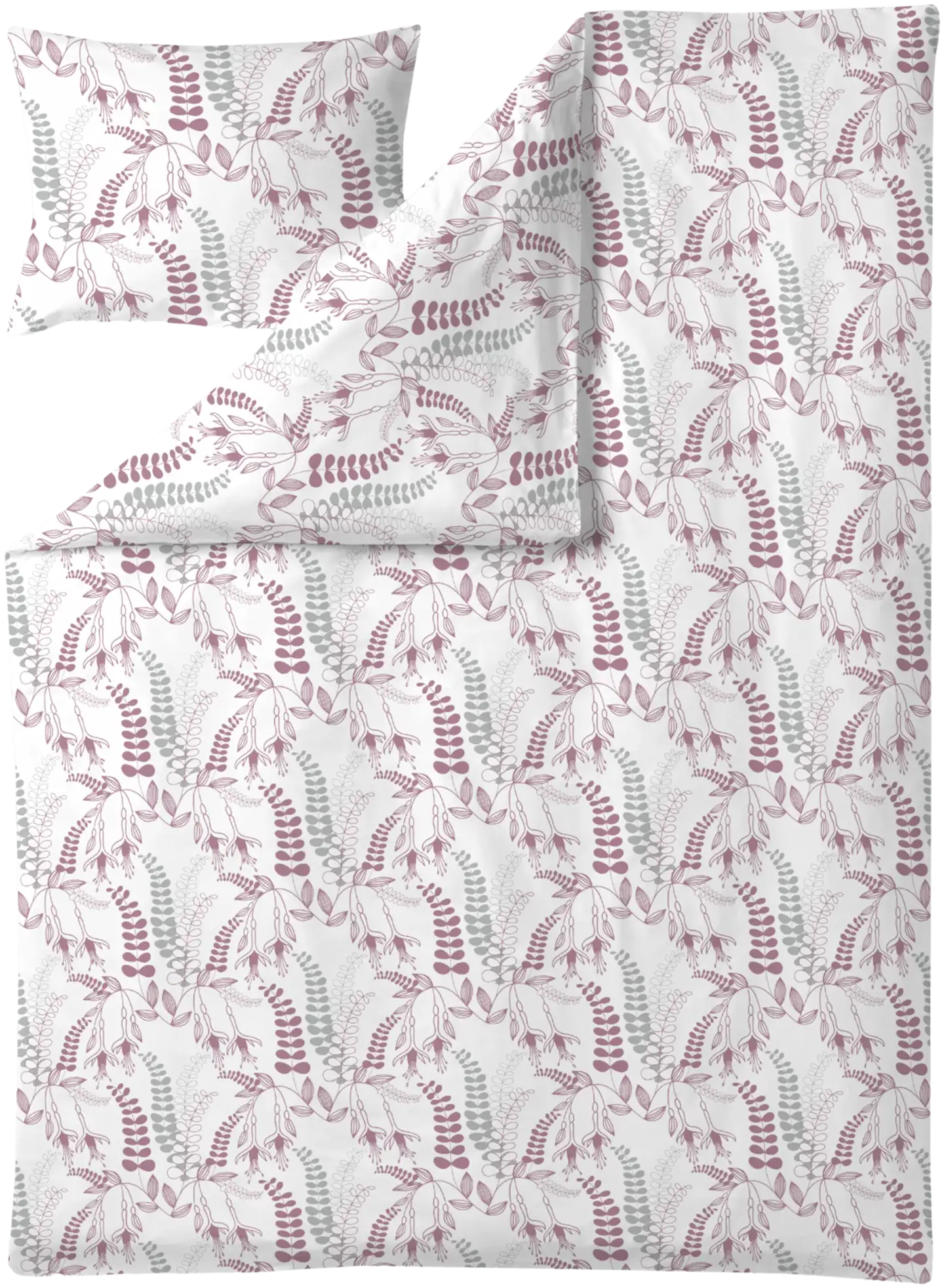 Finlayson pussilakanasetti Hanna 150X210+50X60 malva-harmaa - 1