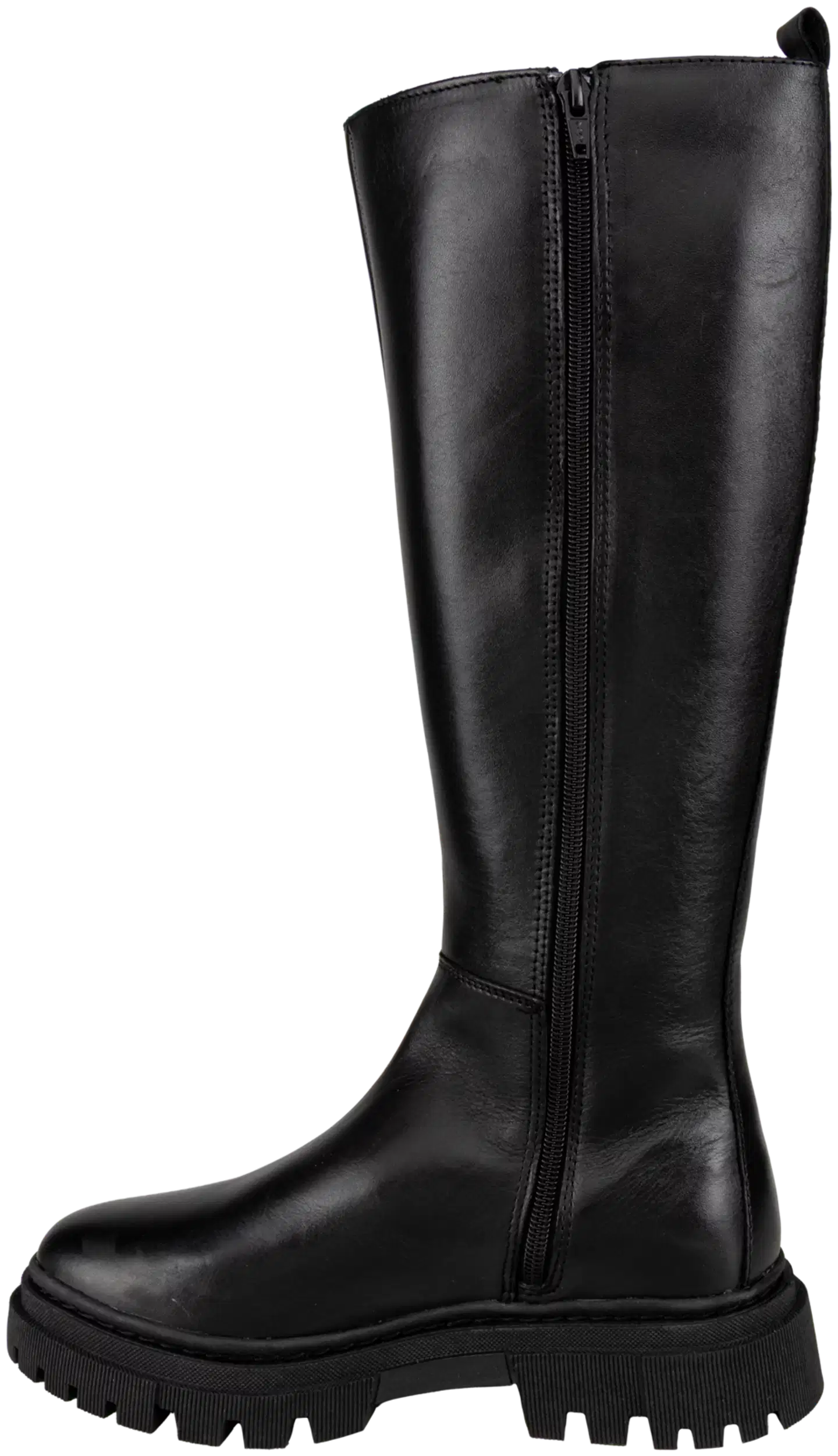 WKLY. naisten nahkasaappaat Olga - Black - 4