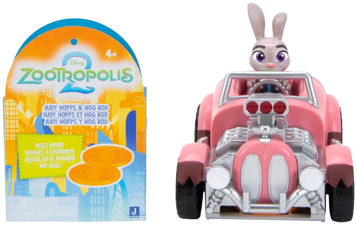 Zootropolis Pull Back- ajoneuvo 10 cm - 4