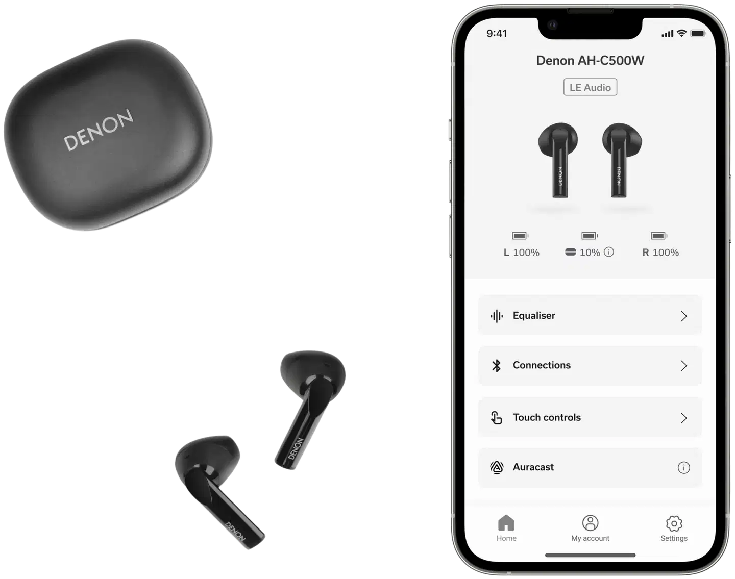 Denon nappikuulokkeet AH-C500W - 8