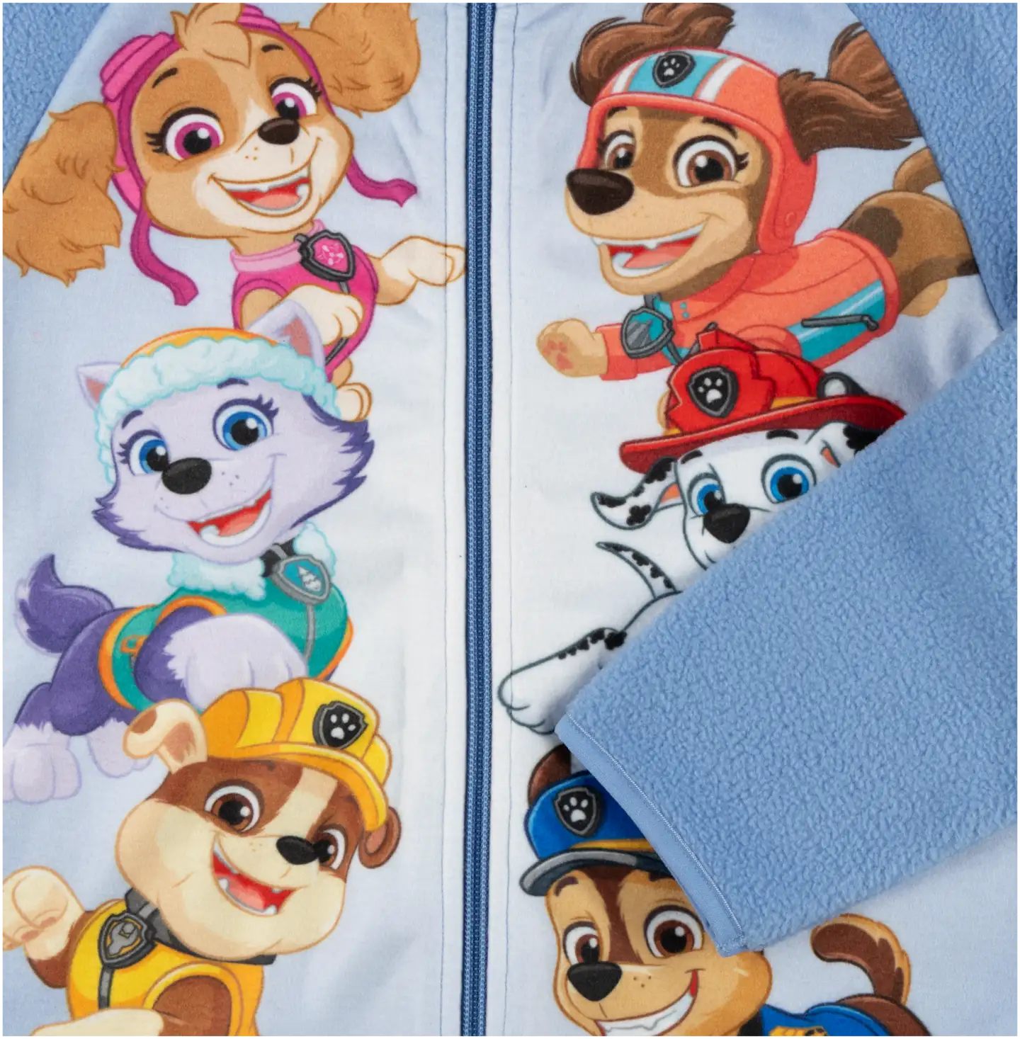 Paw Patrol lasten fleecetakki PTQ50004 - Light Blue - 3