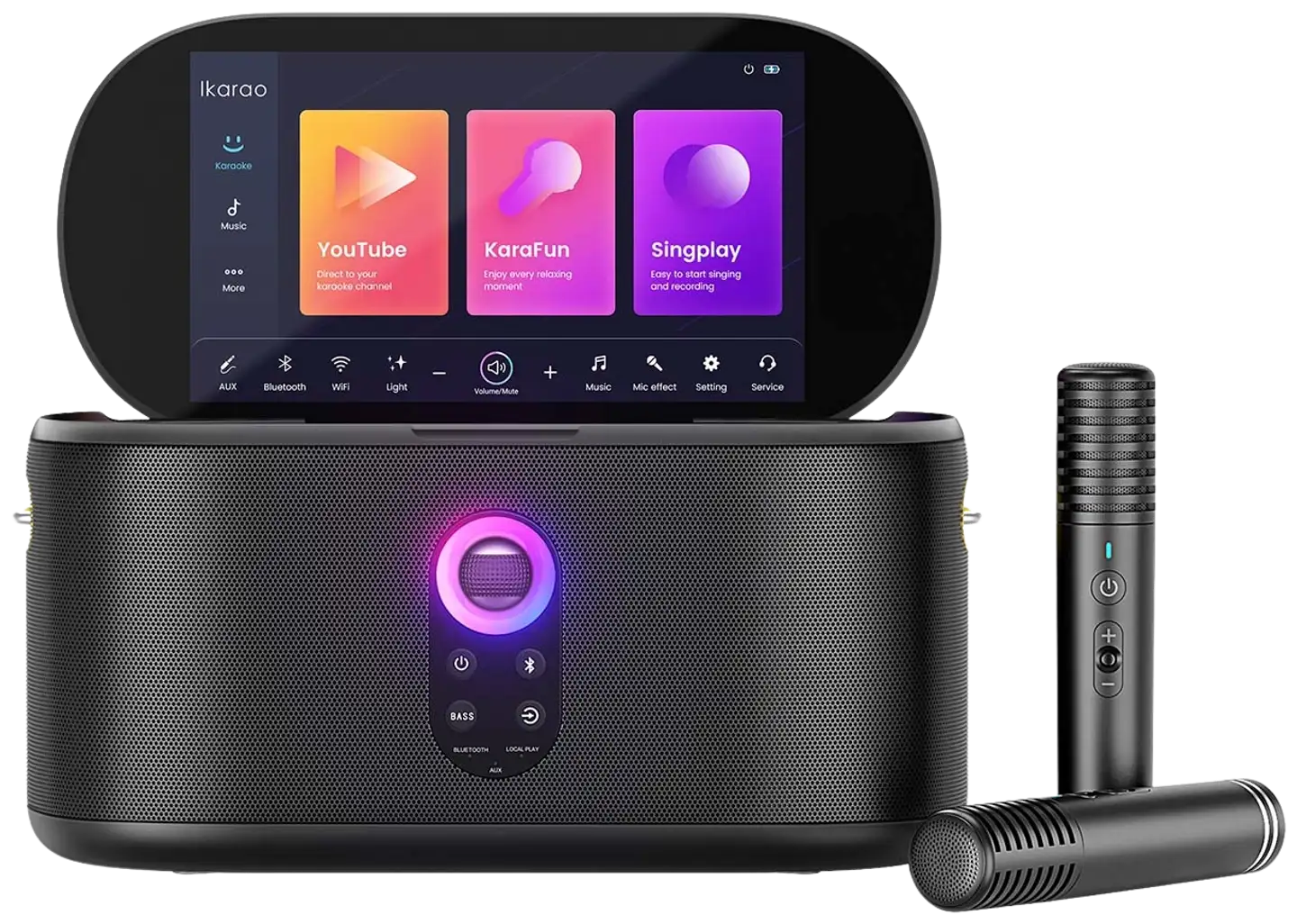 Ikarao Shell S1 karaokekaiutin - 3