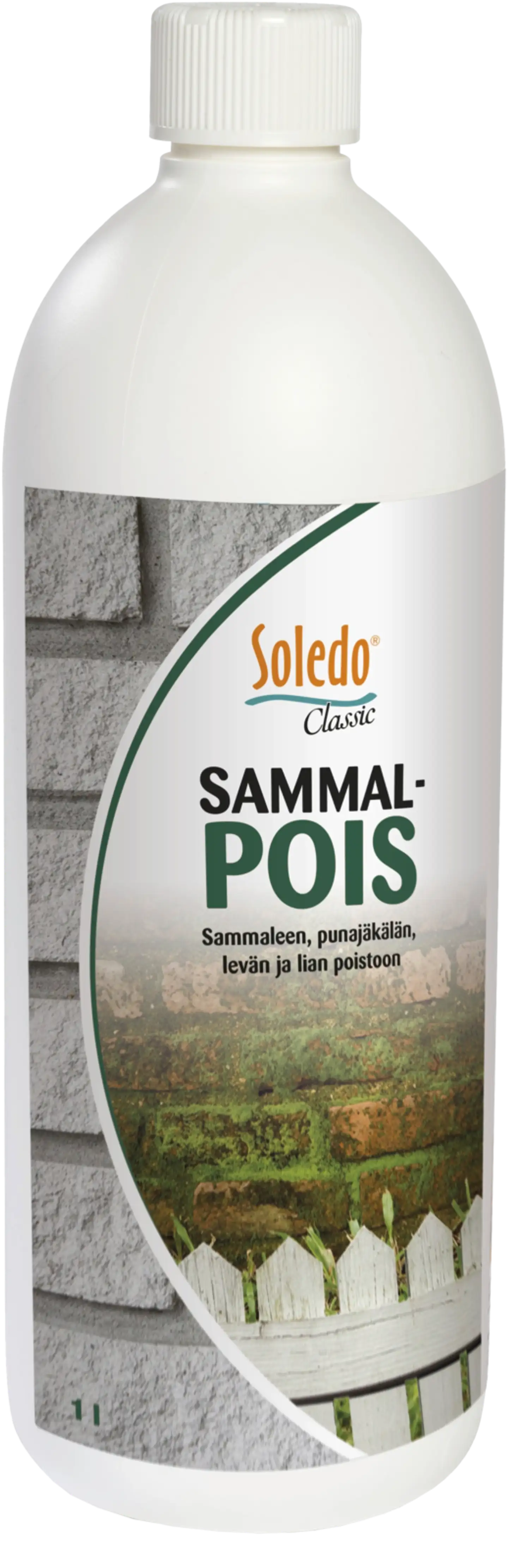 Soledo 1l SammalPois tiilikaton ja ulkopintojen tehopuhdistaja