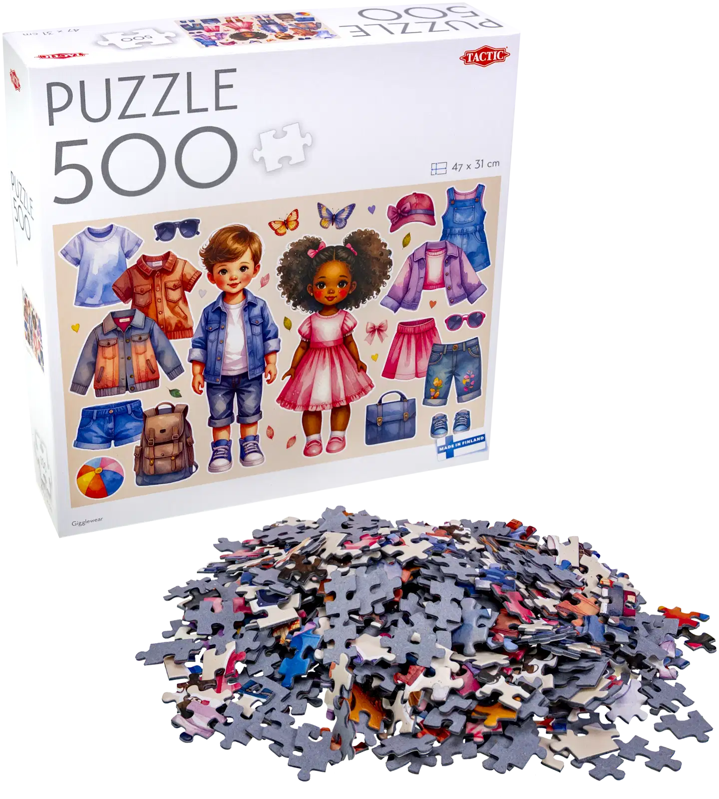 Tactic Palapeli Puzzle Lovers Gigglewear 500 palaa - 2