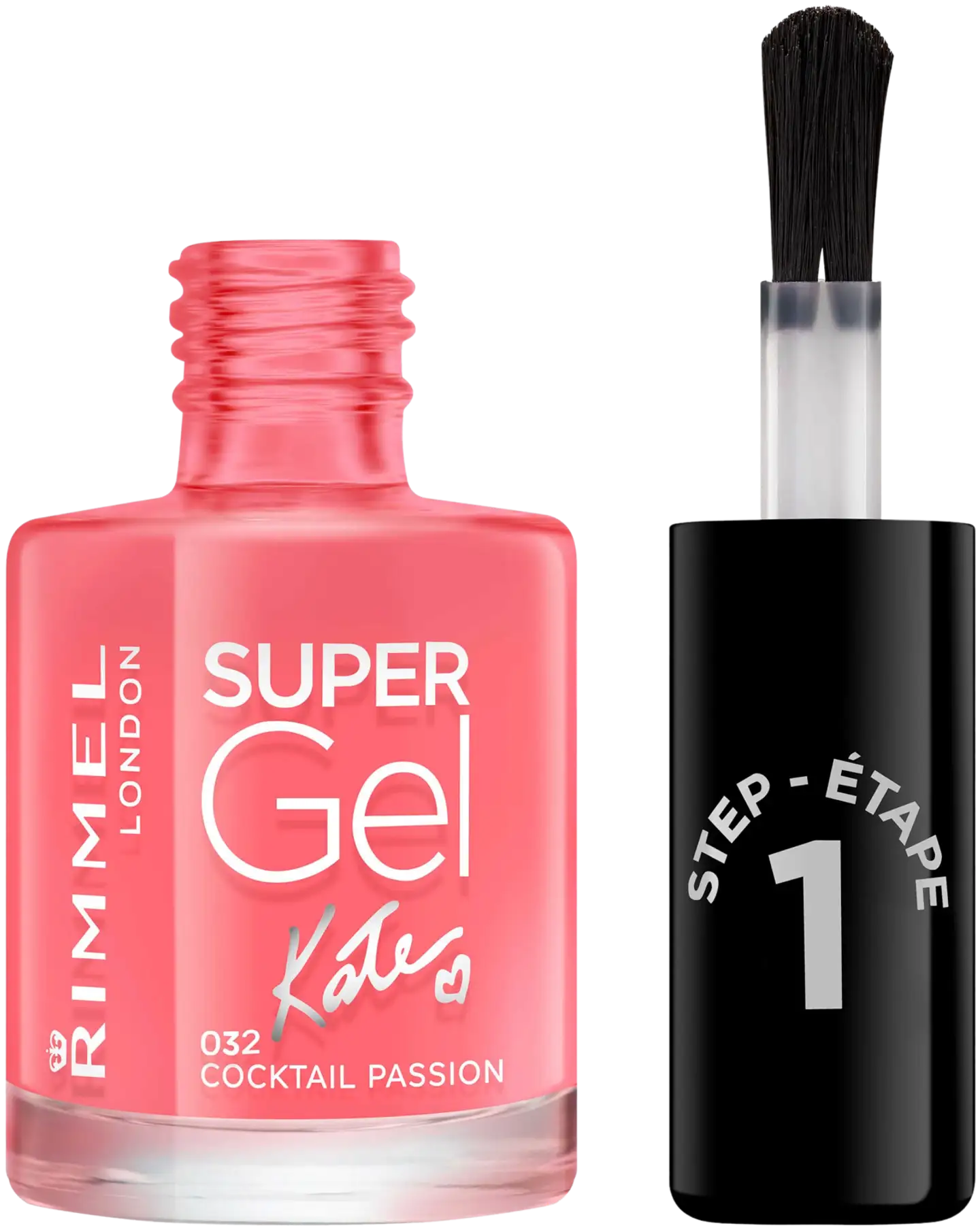 Rimmel 12ml Super Gel Nail Polish 032 Cocktail Passion kynsilakka - 2