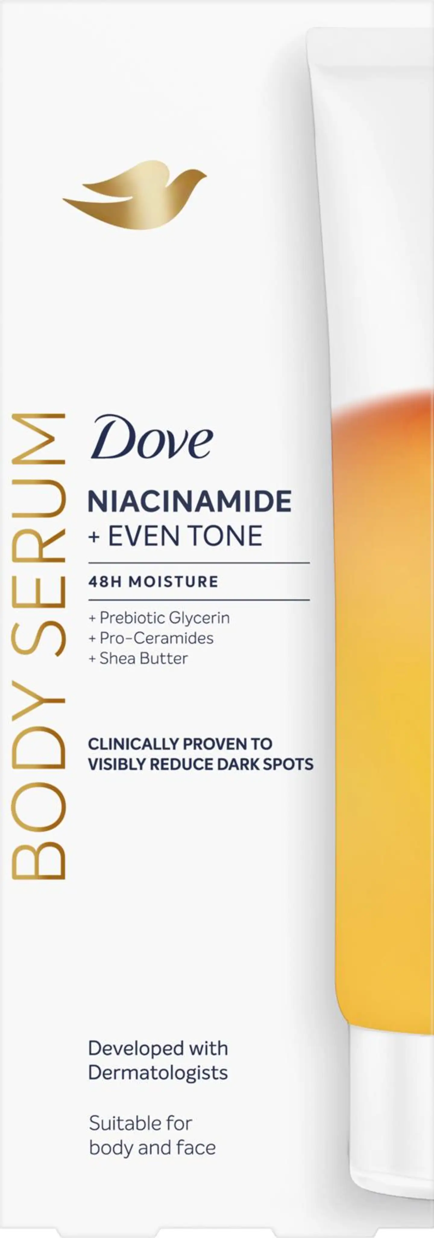 Dove  Niacinamide + Even Tone vartaloseerumi  200 ml