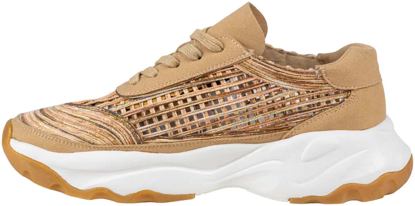 WKLY. naisten lenkkarit Paloma 88-10136 - BEIGE - 4