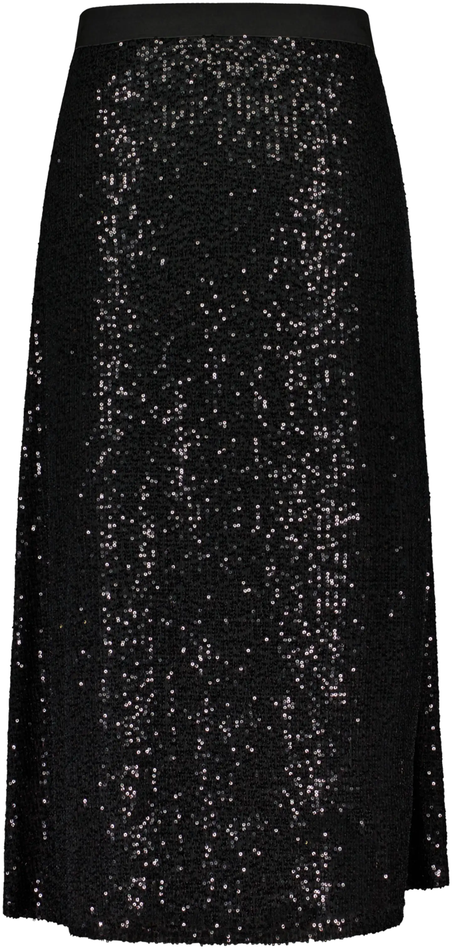 House naisten paljettihame 221H402516 - Jet Black - 2