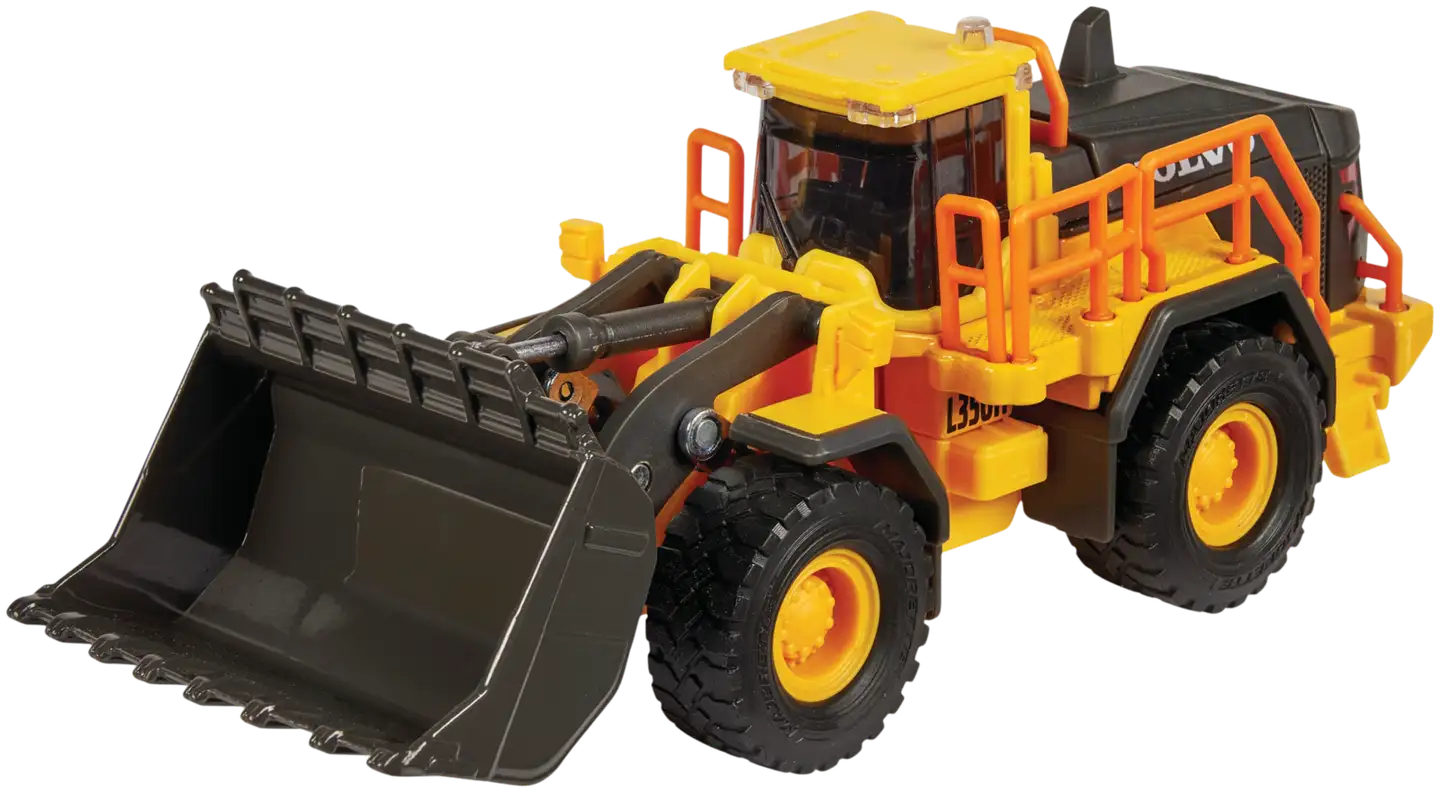 Majorette Volvo Pyöräkuormaaja, 1:43, 21 cm - 2