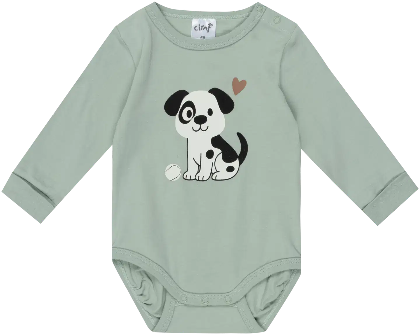 Ciraf vauvojen body Hauhau 250B262902 - 14-6007tcx sea foam - 1
