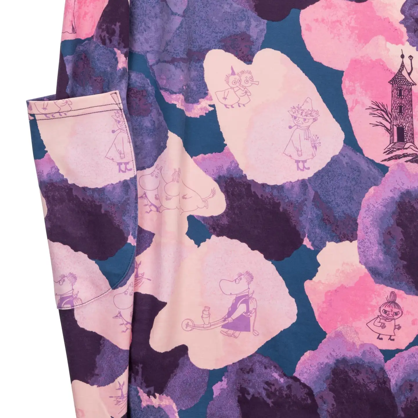 Moomin by Martinex naisten mekko Iida Utu 589058 - Pinkki - 3