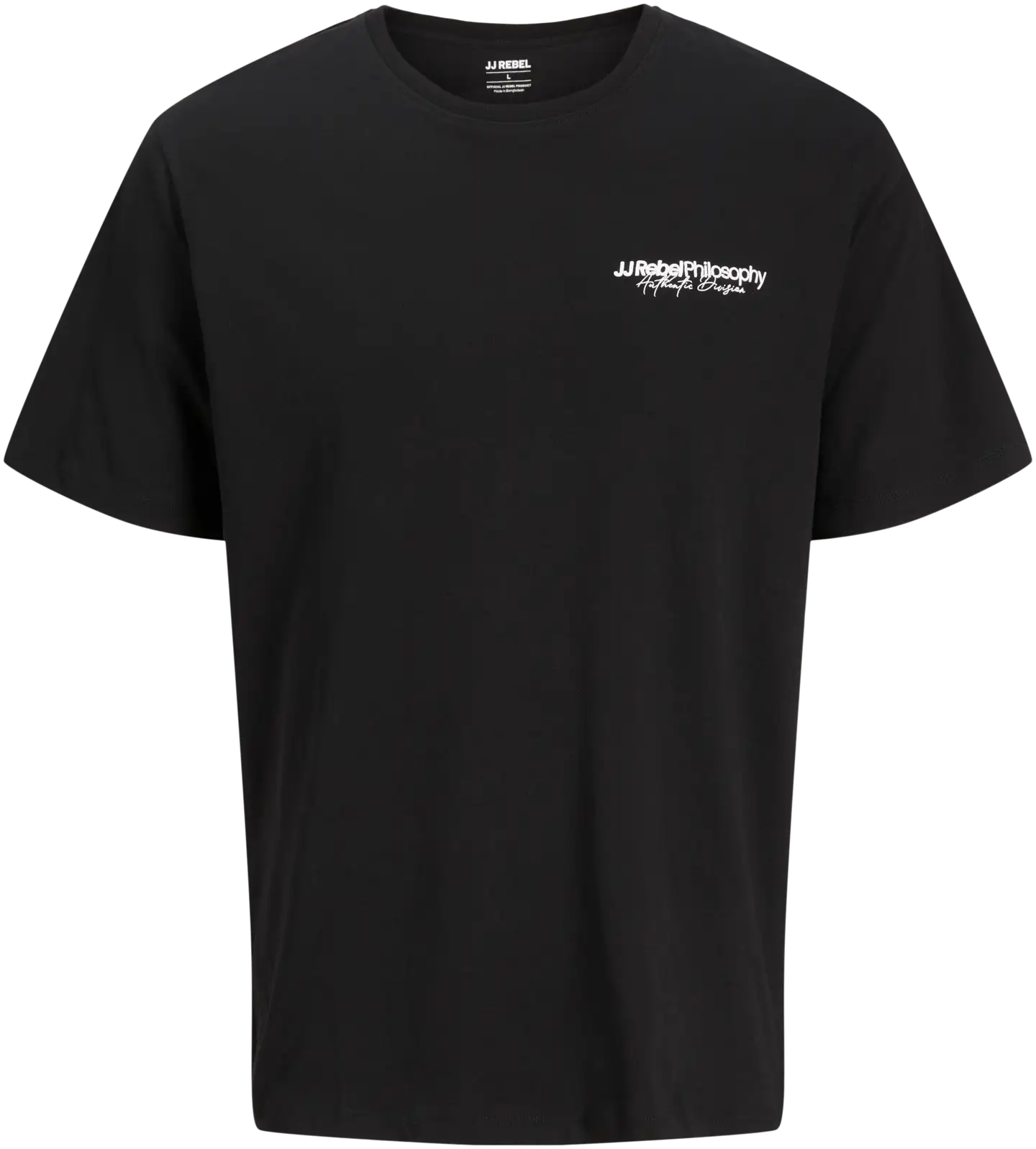 JJ REBEL miesten t-paita Jrebzack - BLACK - 1