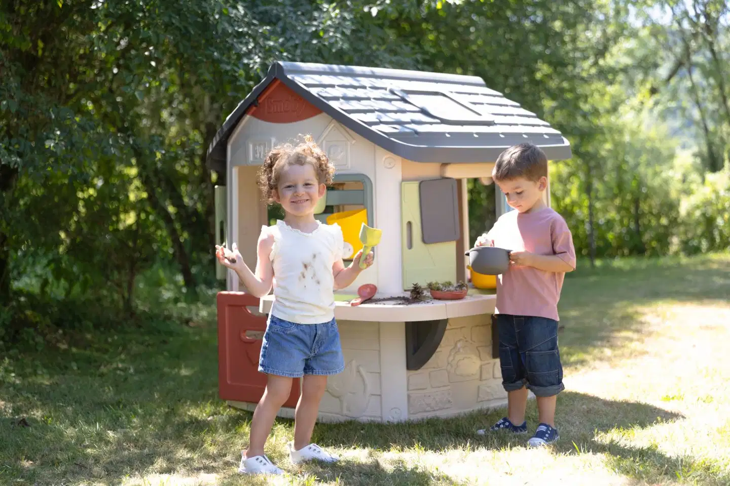 Smoby Life Mud Cooking -leikkimökki - 7