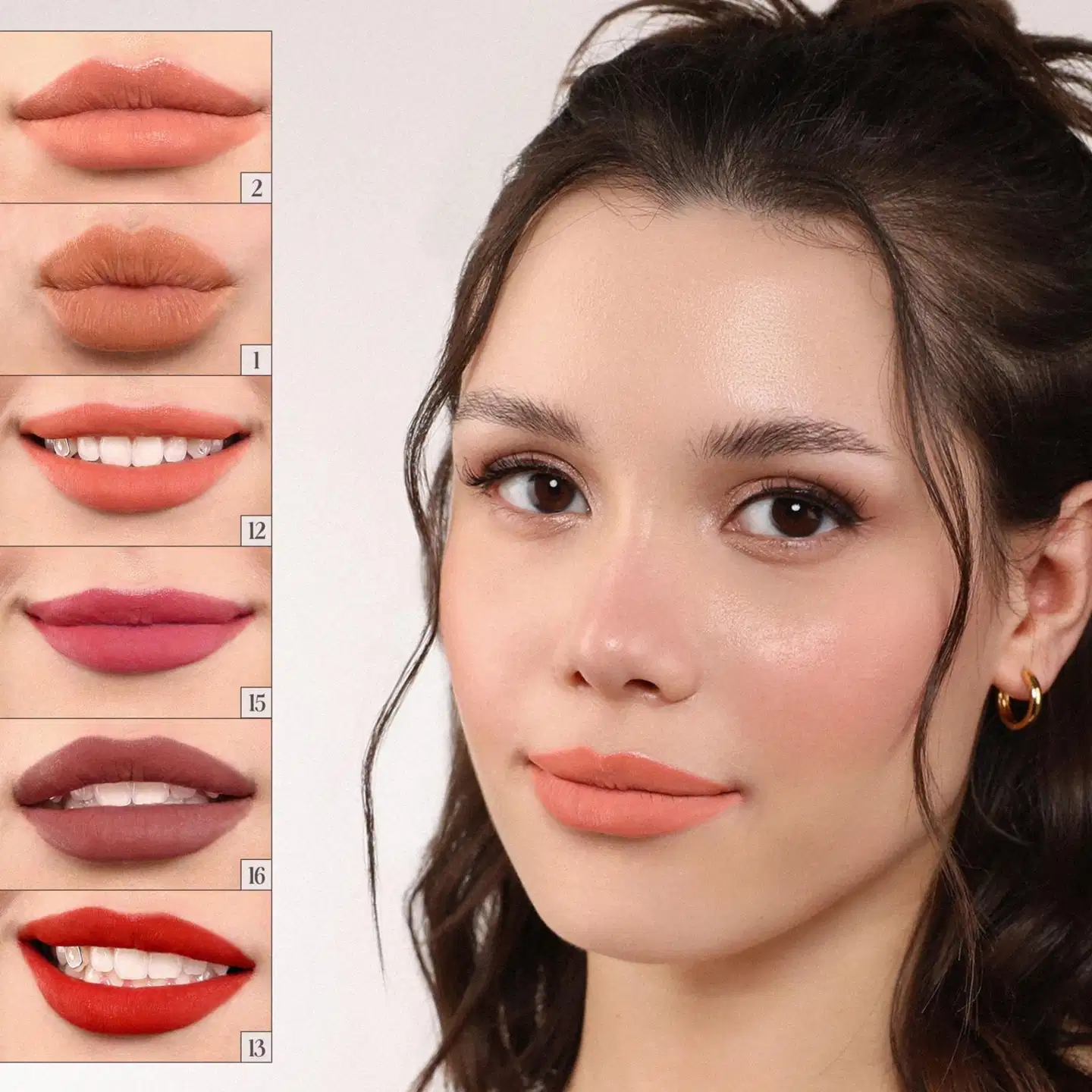 MOIRA Cushion Kiss Lip Cream 003 Suede Cacao -huulivoide - 002 Cotton Latte - 3