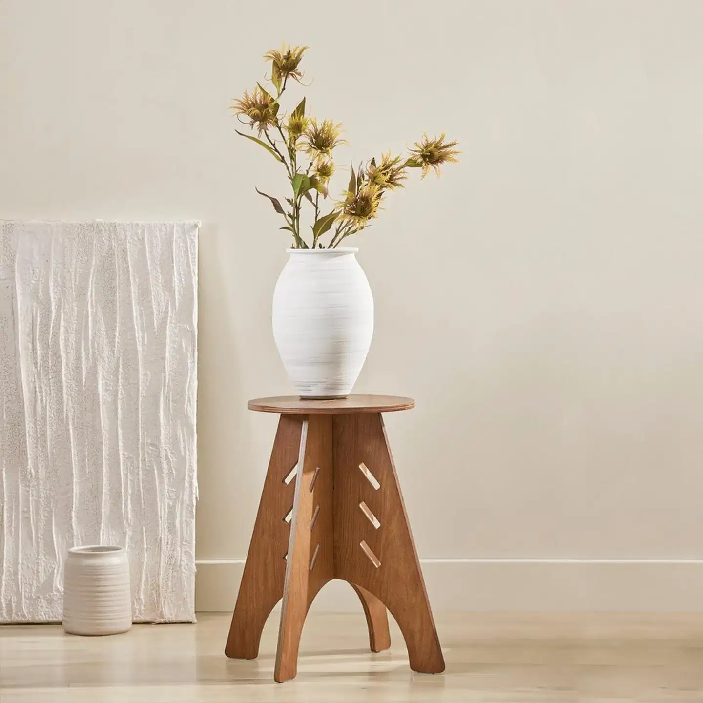 SoBuy sivupöytä vaaleanruskea HFBT01-K-BR - 3