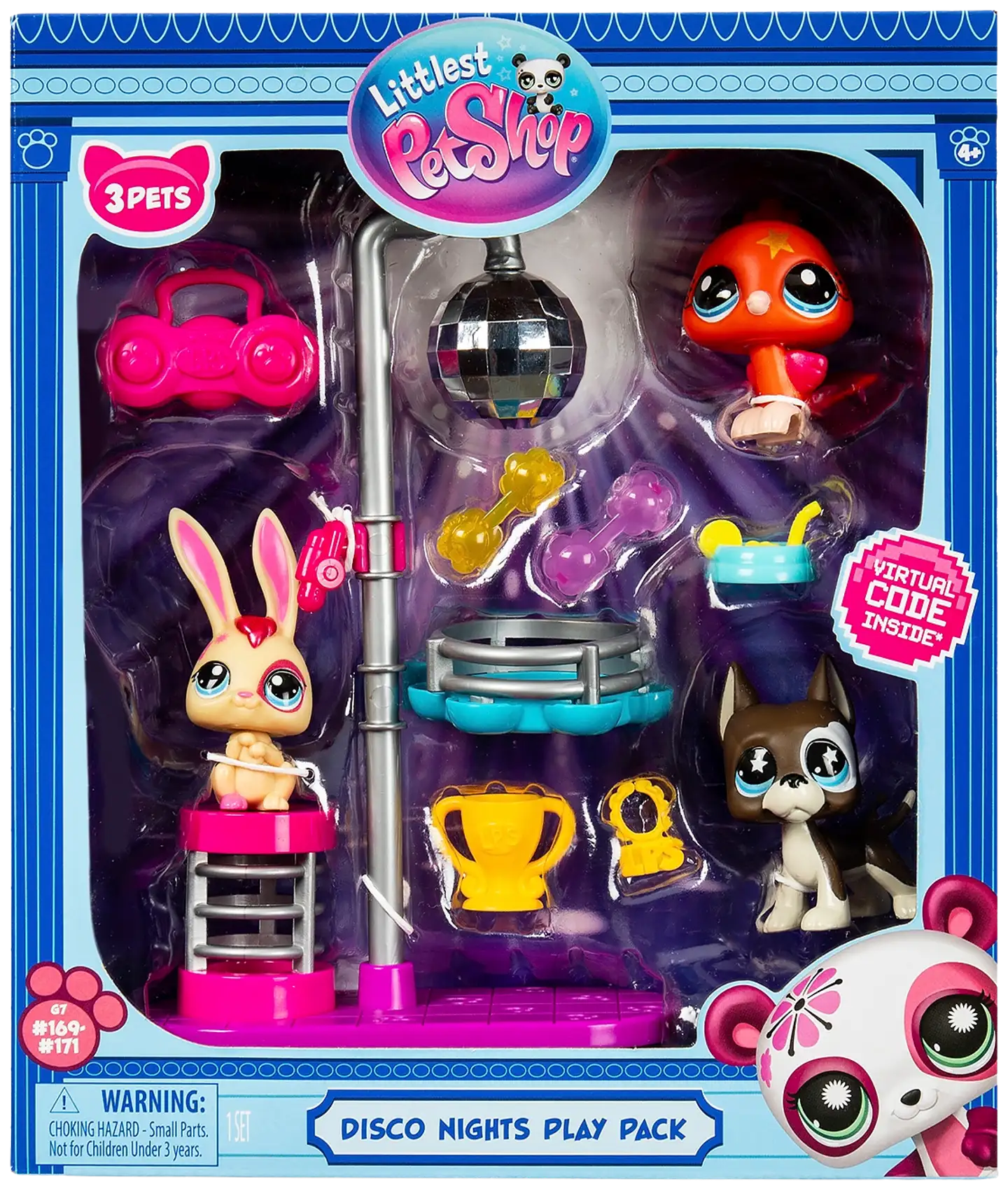 Littlest Pet Shop Disco leikkisetti - 1