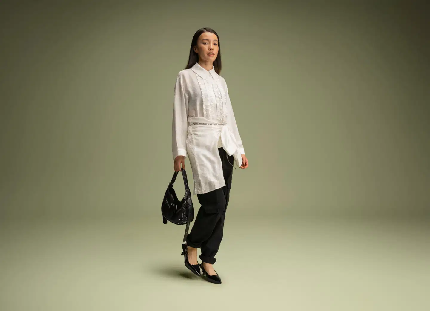 Veniz naisten ketjuvyö 26024 hopea - 2