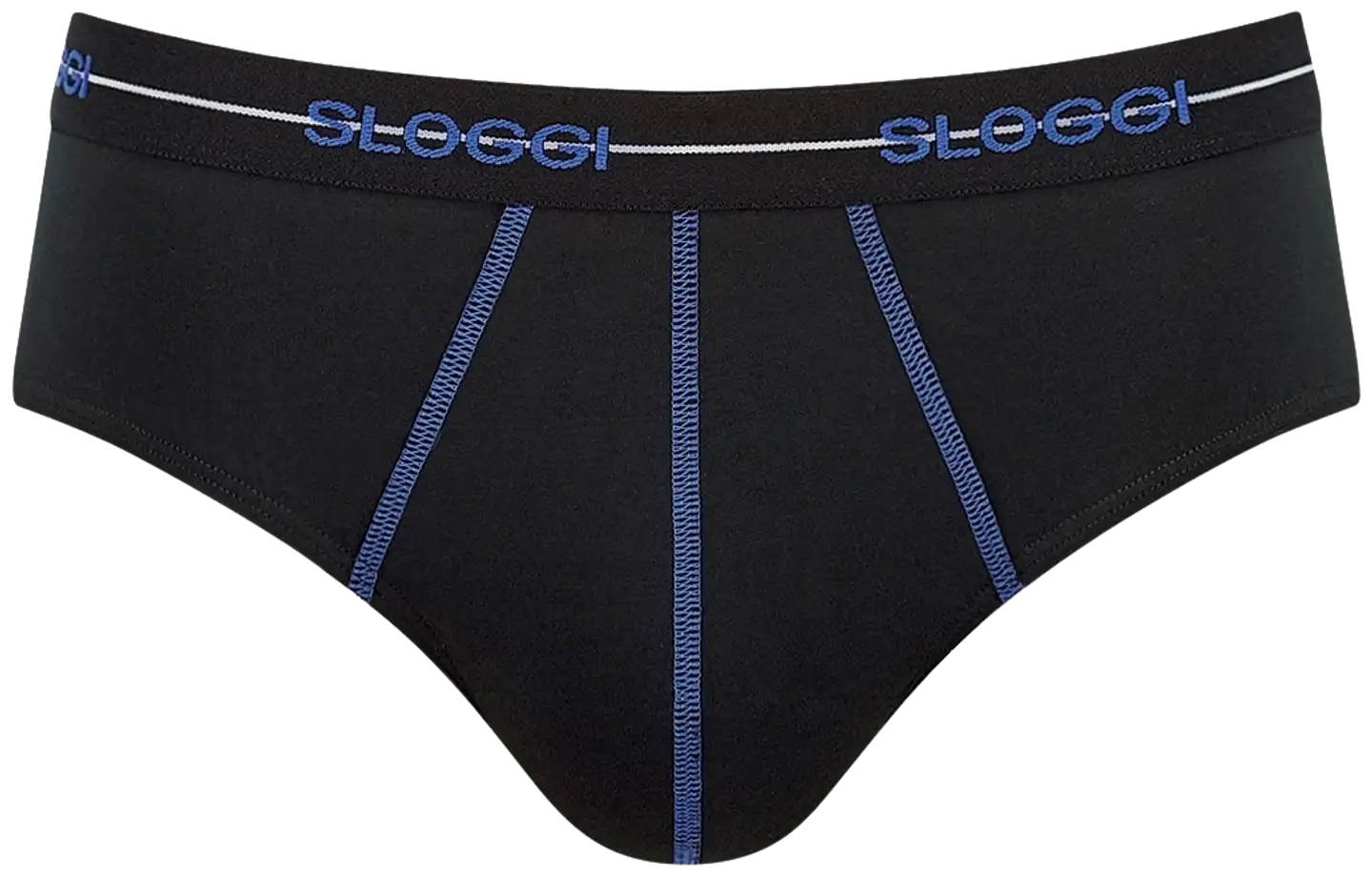 sloggi men Start Midi briefs 2-pack - Black blue - 3