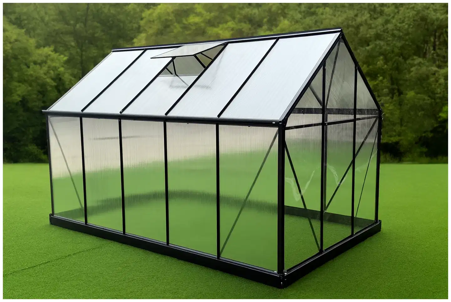 Lehti Kasvihuone 5,92m2 - 10