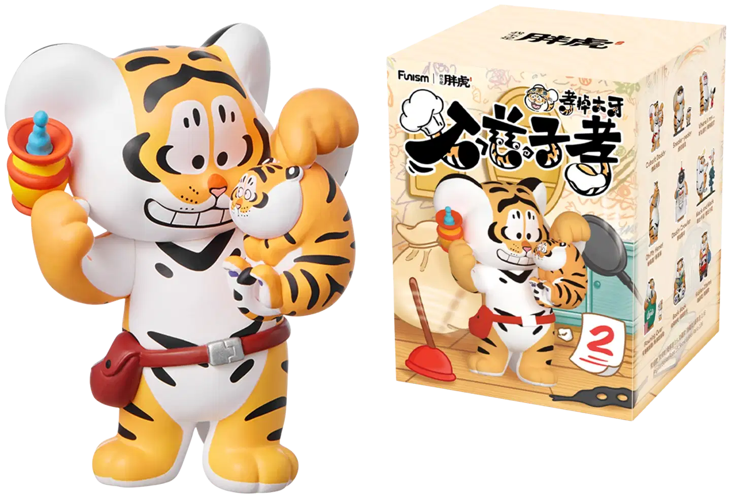 Funism Alexander The Fat Tiger Roaring Love 2-hahmo - 1