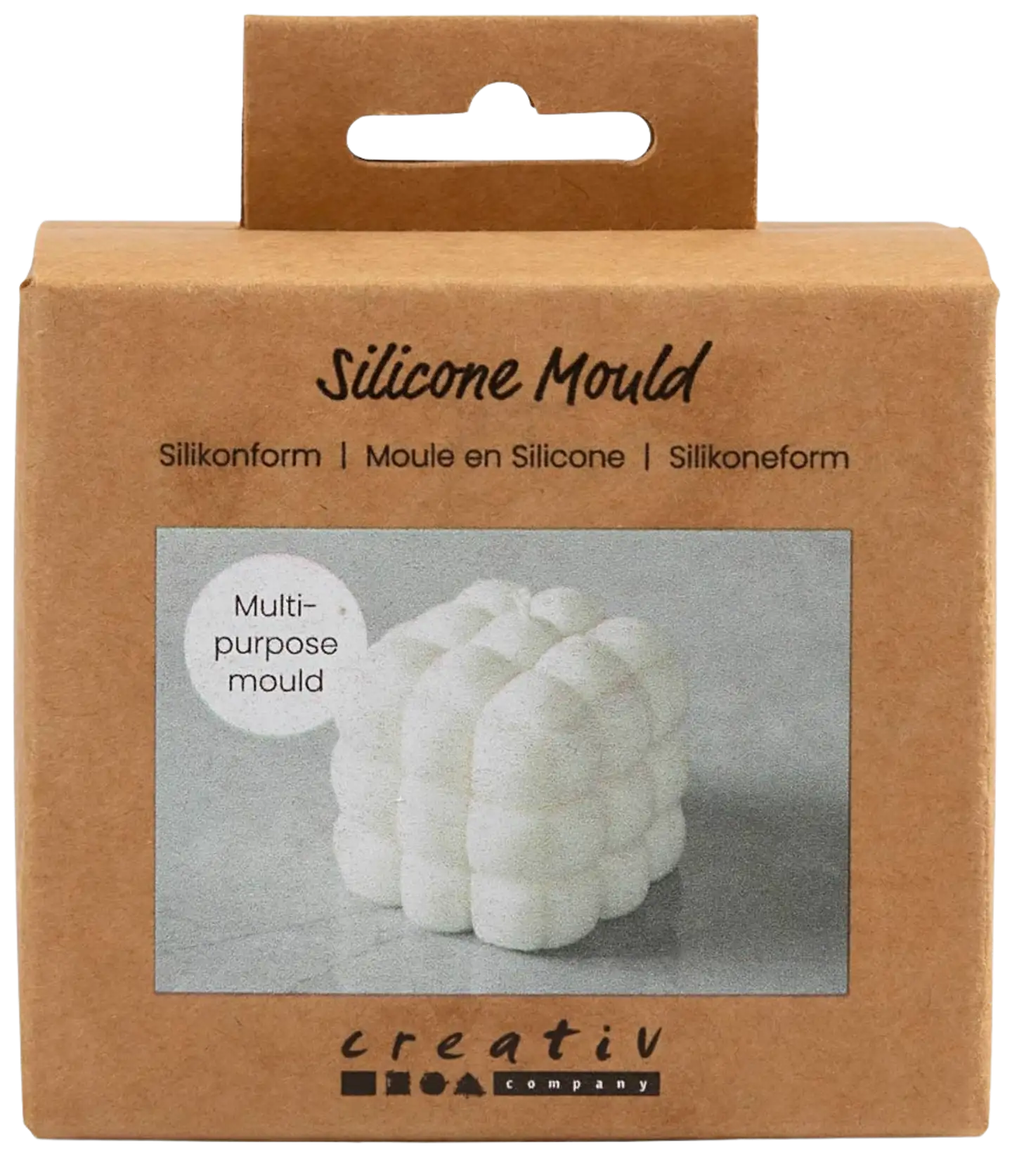 Silikonimuotti, Kuplakuutio, Kork. 5 cm, Lev: 6 cm, halk. 6 cm, 1kpl/ 1 pkt - 1
