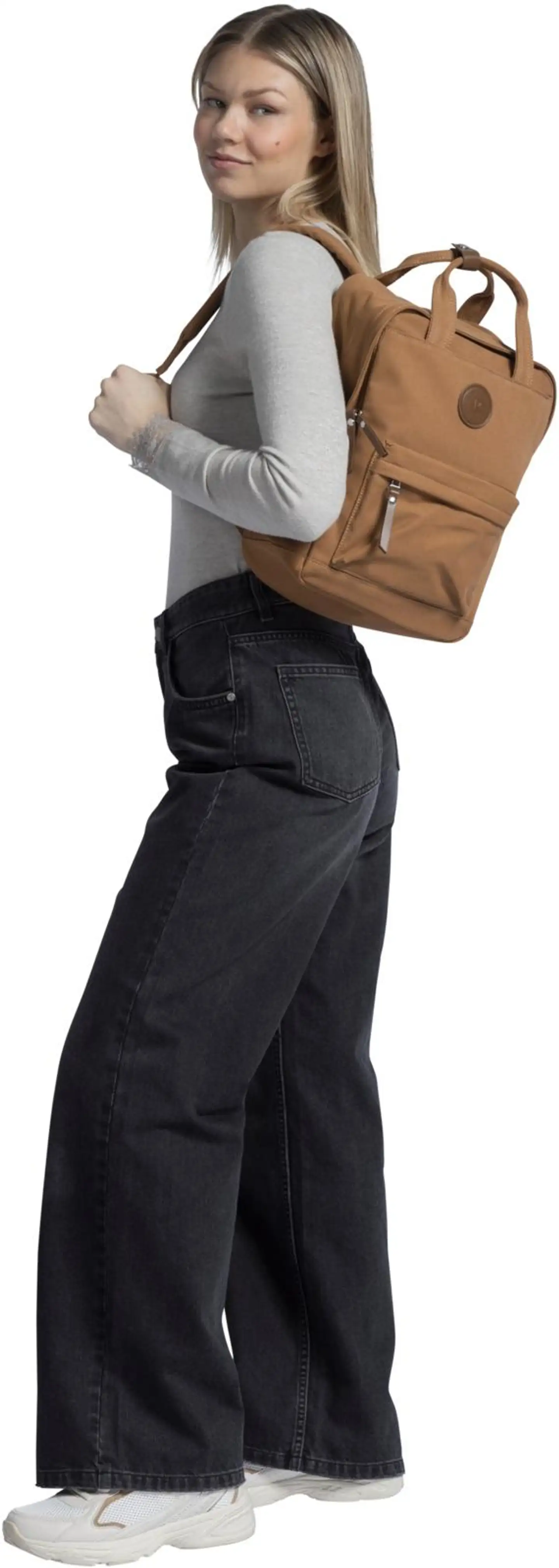 WKLY. naisten farkut wide leg 222W280352 - black denim - 11