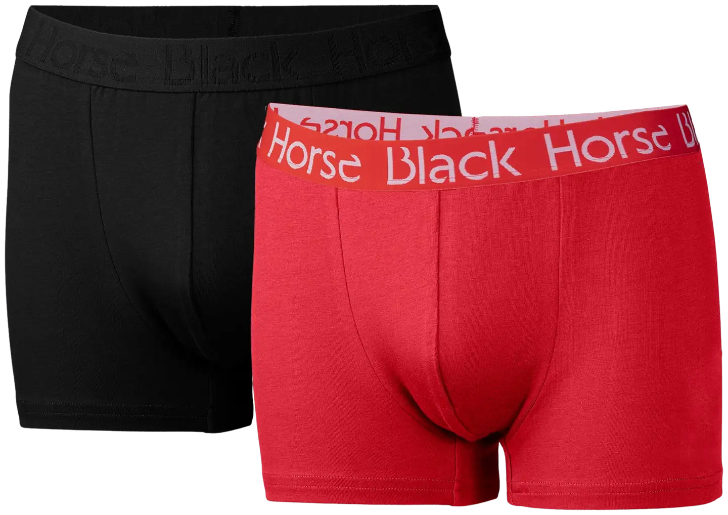 Black Horse lasten bokserit 2-pack J031 - AppleRed