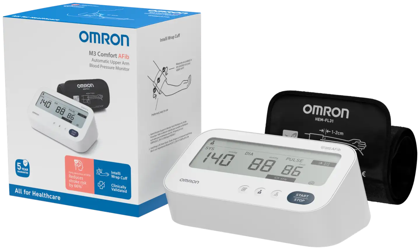 Omron verenpainemittari M3 Comfort Afib - 2