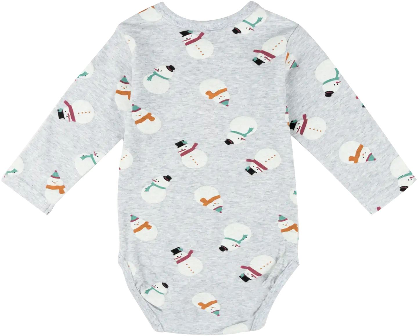 Ciraf vauvojen body Lumiukko - snowman aop - 2