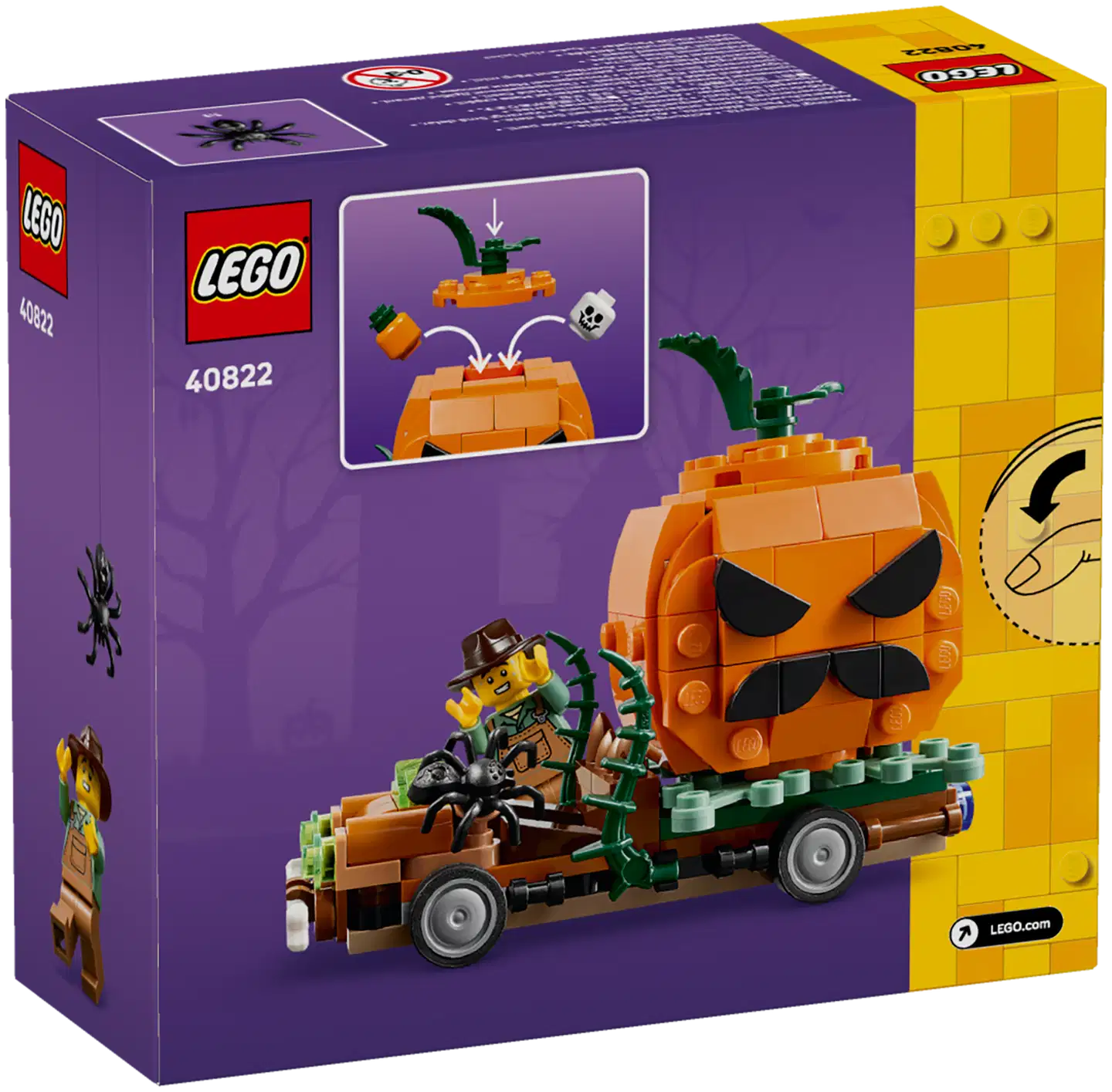LEGO® Seasons and Occasions 40822 Kurpitsalyhtyauto - 2