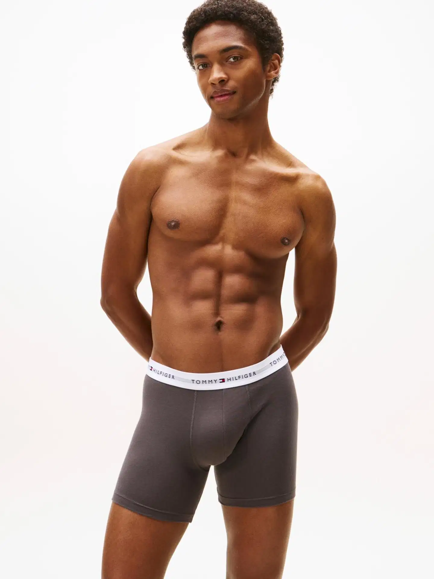 Tommy Hilfiger miesten bokserit UM0UM02941 3-pack - sininen/harmaa/musta - 7