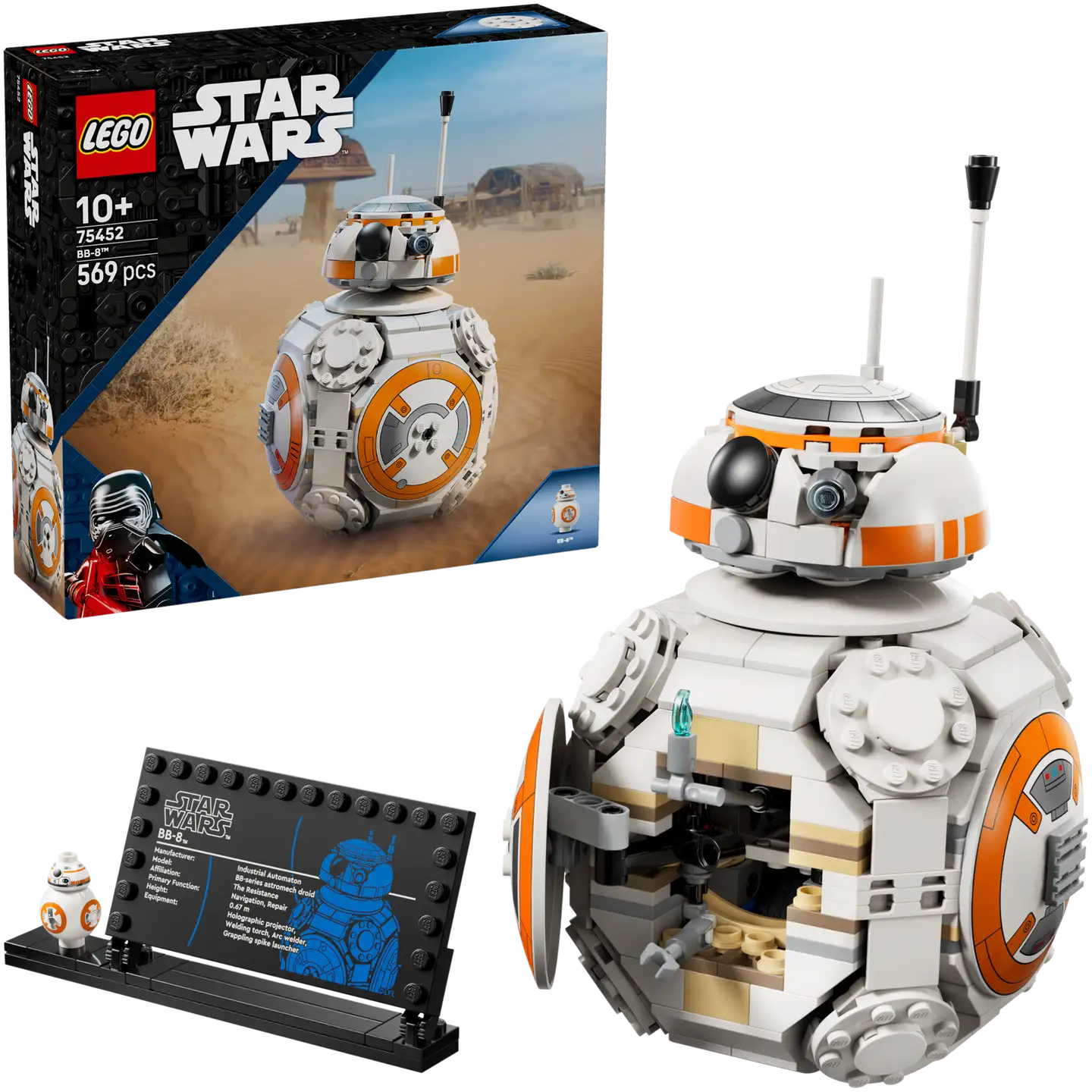 LEGO® Star Wars TM 75452 BB-8™-astromekaanikkodroidi - 1