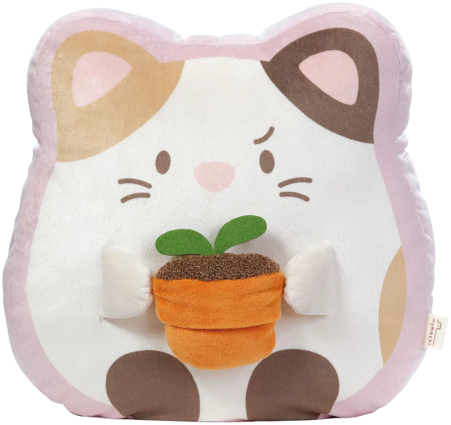 Mymochi Cat Angy ja kukkapurkki pehmolelu 33cm - 1