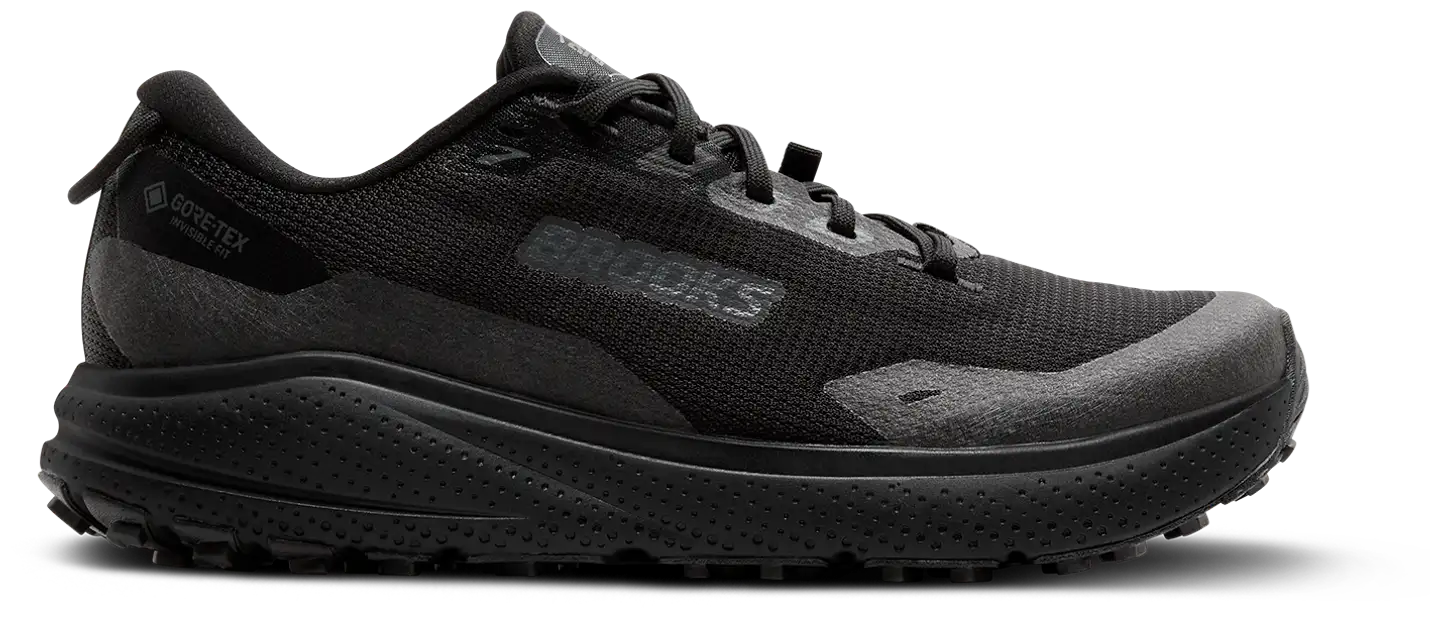 Brooks naisten maastojuoksukengät Divide 6 GTX - Black/Black/Ebony - 3
