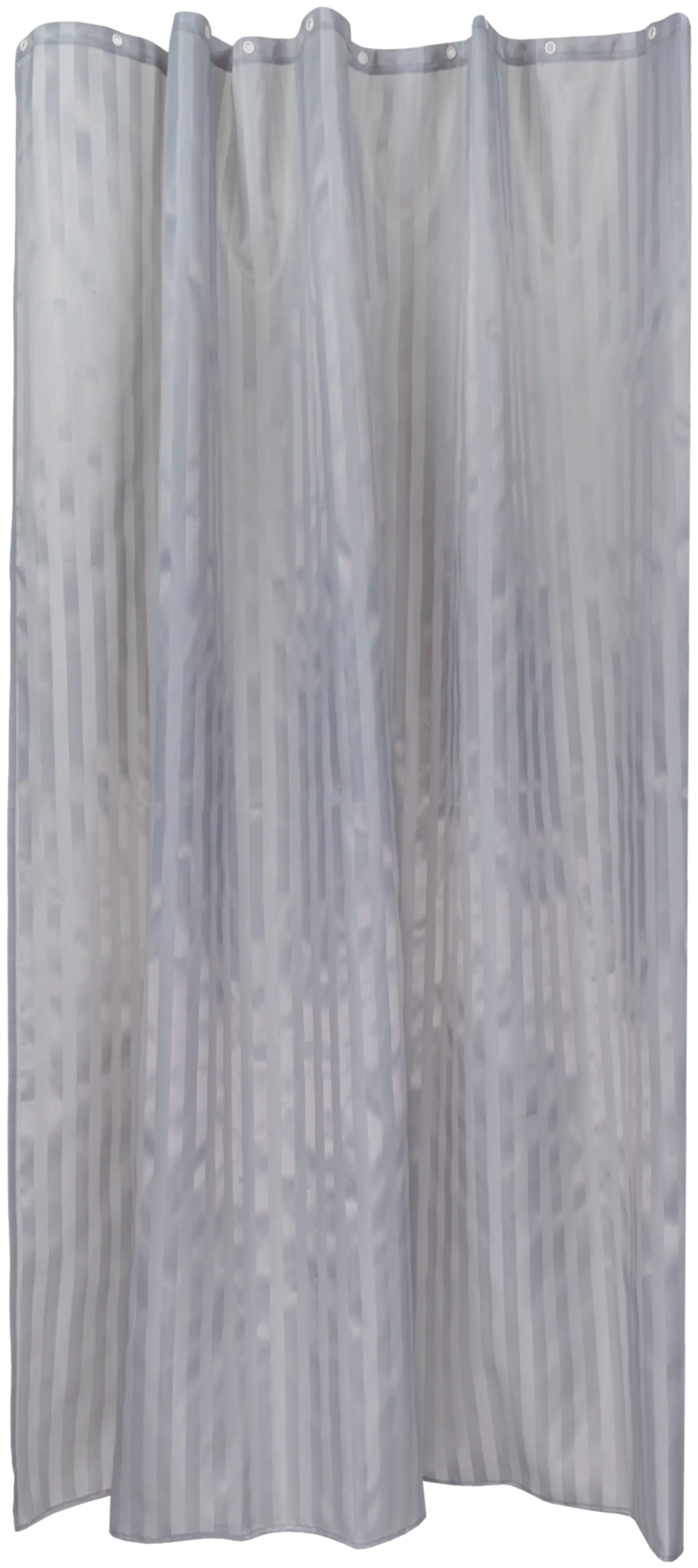 House suihkuverho Stripe 180x200 cm, tummanharmaa - 1