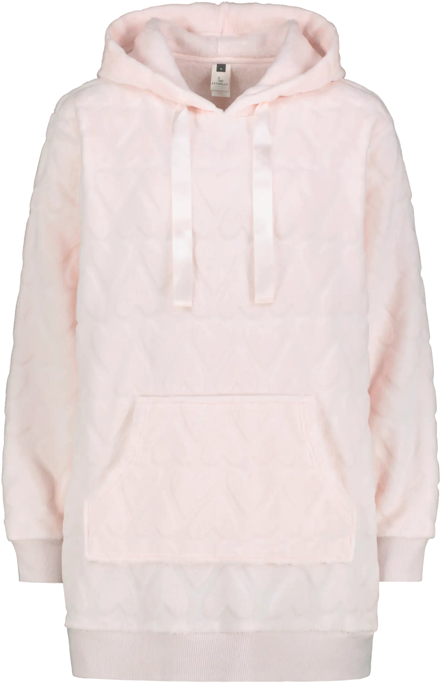 Actuelle naisten fleecetunika 212A372440 - Pink marshmallow