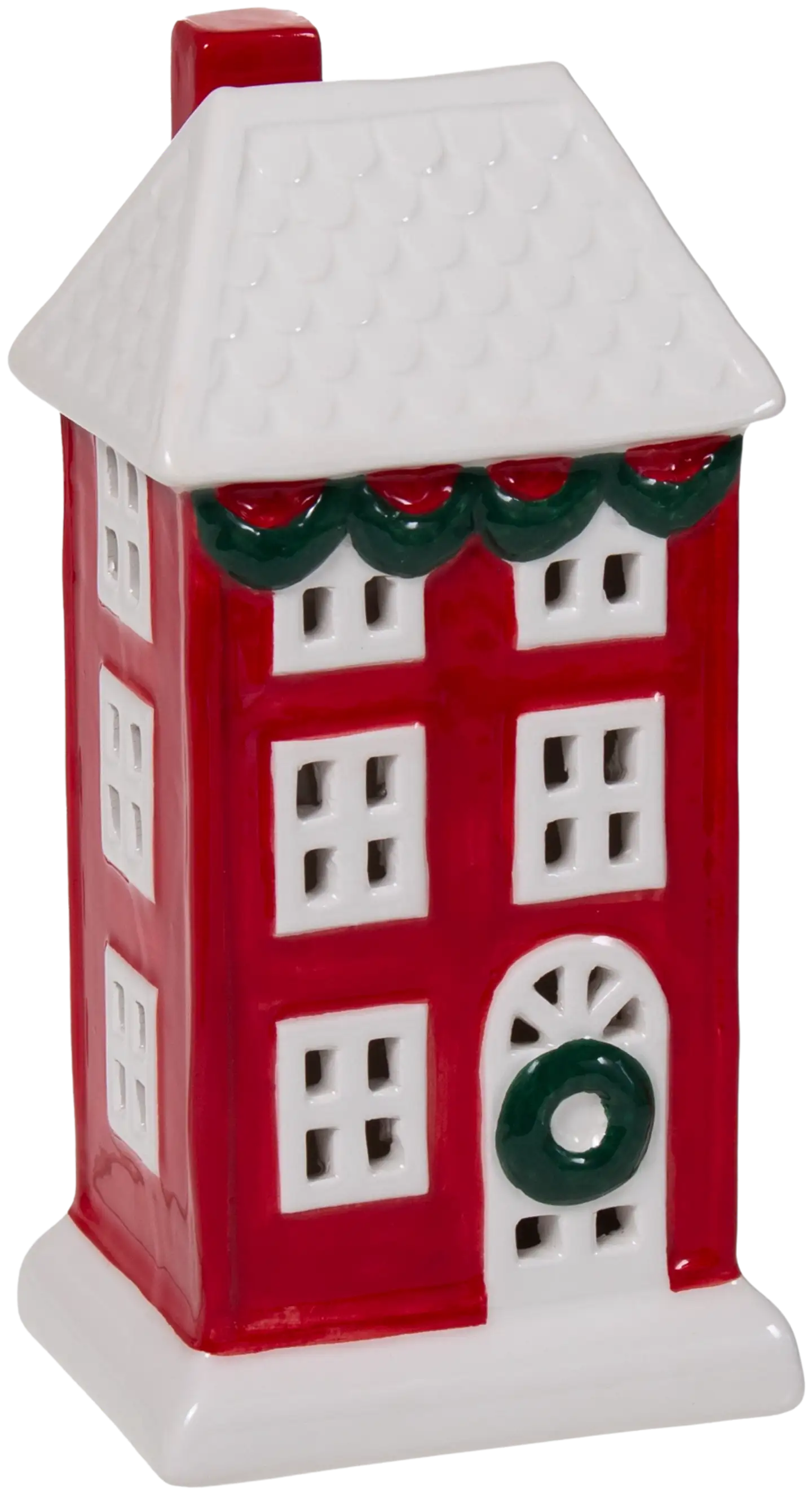 AmandaB valotalo LED 18 cm punainen