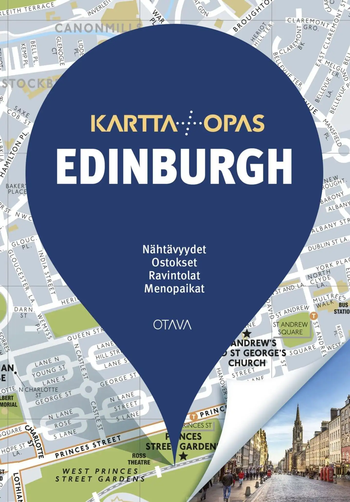 Moore, Edinburgh - Kartta + opas