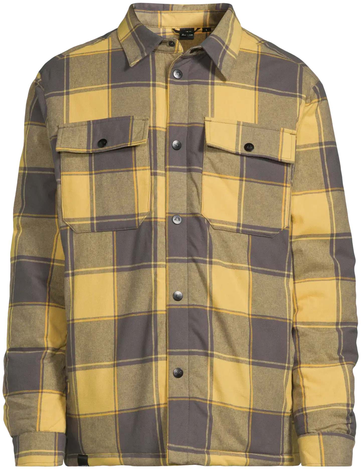 Luode12 miesten vanullinen paitatakki 204L332678 - Yellow - 2