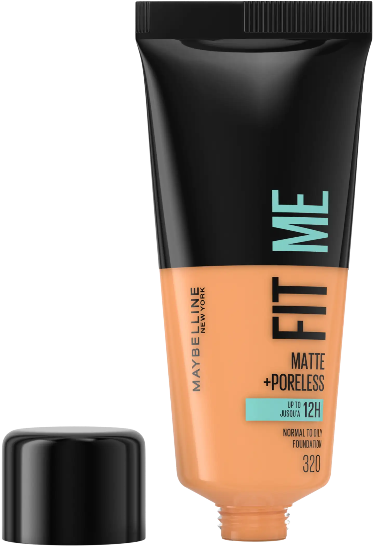 Maybelline New York Fit Me Matte+Poreless -meikkivoide 320 Natural Tan 30ml - 2